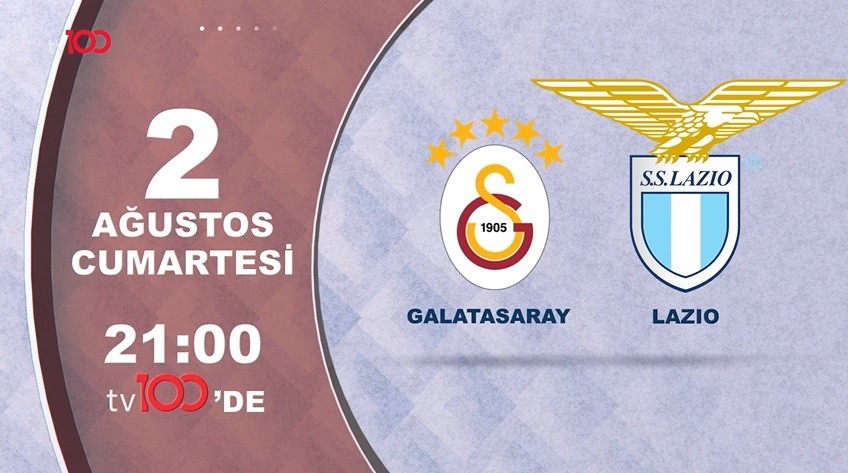 Şampiyon Galatasaray tv100’de sahaya çıkıyor!