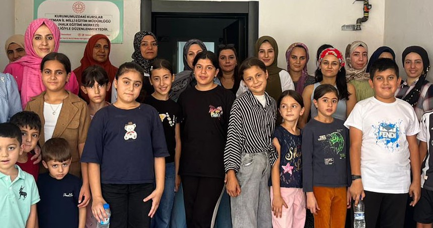 Batman'da açılan kurslar halka hizmet veriyor