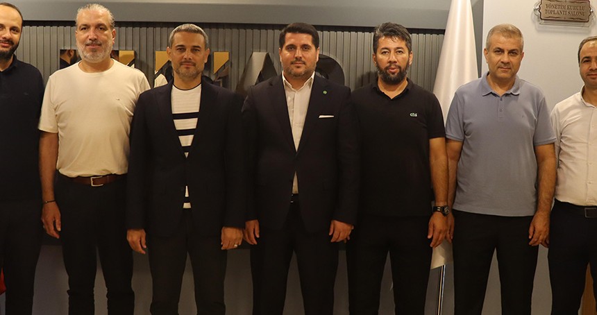 HÜDA PAR heyetinden MÜSİAD Antalya şubesine ziyaret