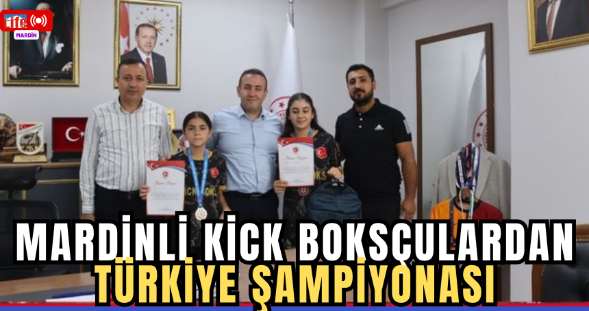 Mardinli Kick Boksçulardan Türkiye Şampiyonası