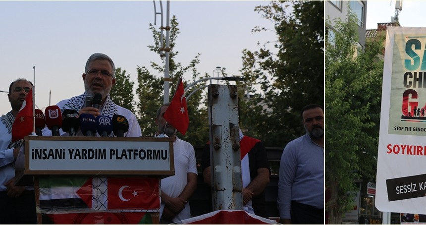 Şanlıurfa’da ‘Gazze ölüyor, ayağa kalk’ temalı etkinlik düzenlendi