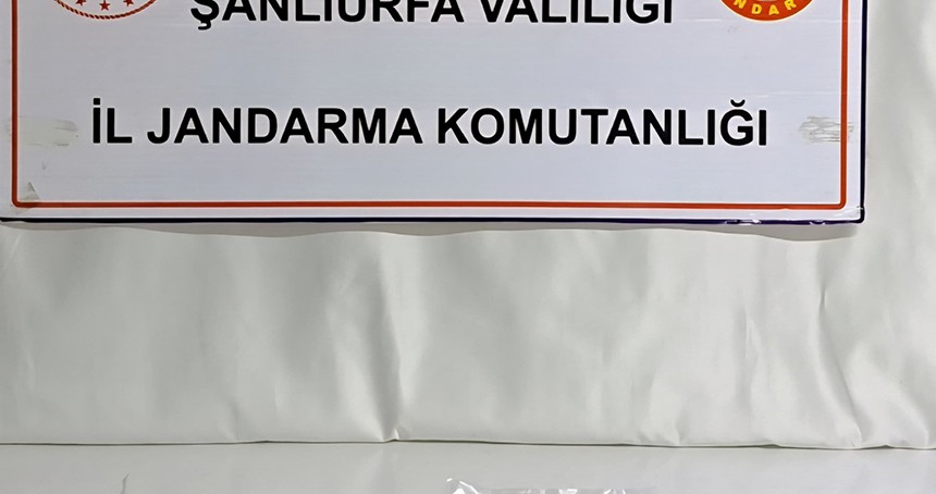 Şanlıurfa’da uyuşturucu operasyonu: 6 kilo 260 gram uyuşturucu ele geçirildi