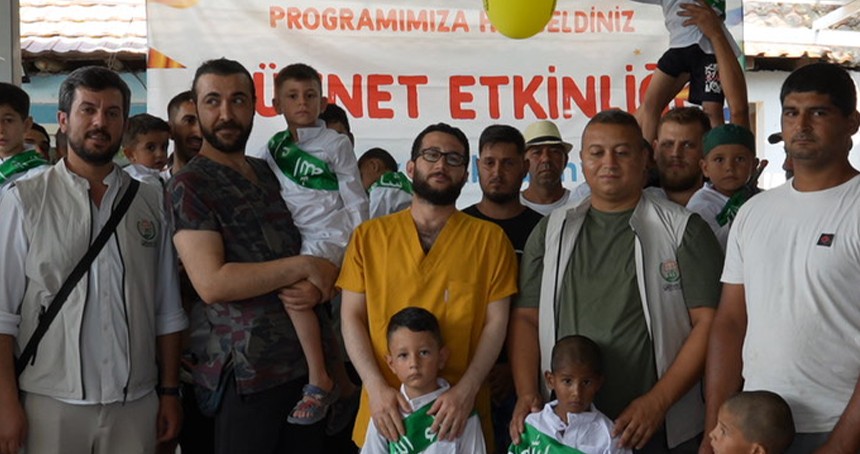 Avrupa Yetim Eli Kuzey Makedonya'da sünnet organizasyonuna başladı