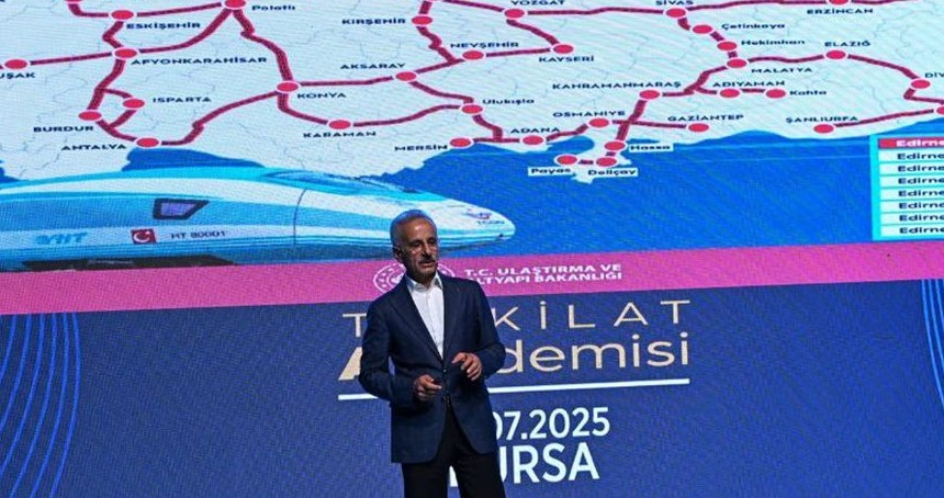 Bakan Uraloğlu: Bursa yüksek hızlı tren hattı 2026 yılında hizmete girecek