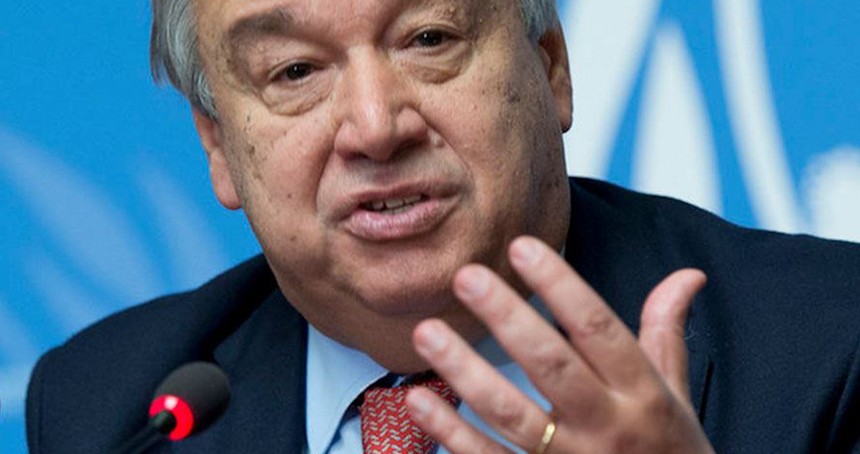Guterres: Gazze'deki çocuklar cennete gitmek istiyor