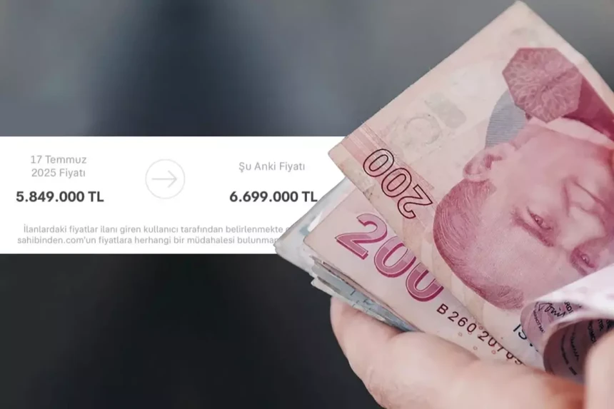 ÖTV zammı sonrası ilandaki araçların fiyatları değişiyor