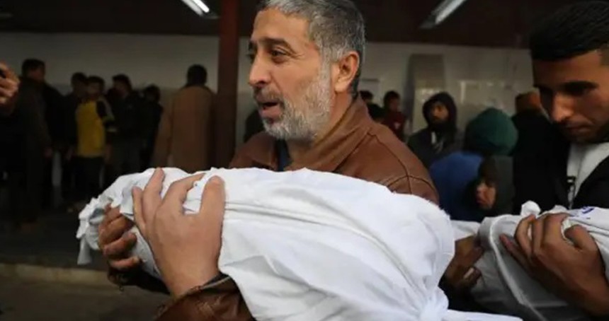 Gazze'de sözde güvenli bölgeye saldırı: 11 şehit
