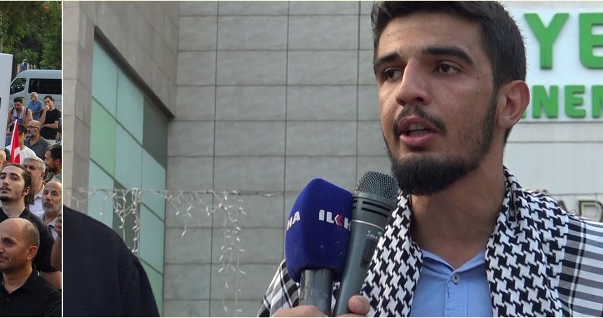 Malatya'da "Gazze için ses ver" etkinliğinde binlerce kişi bir araya geldi