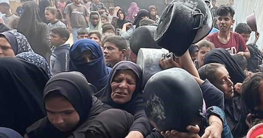 BM: Gazze'de her üç kişiden biri günlerdir hiçbir şey yemedi