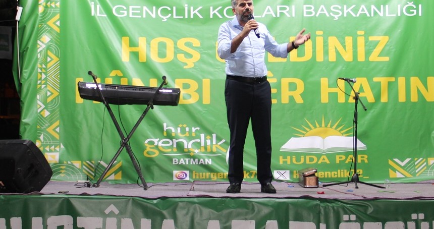 HÜDA PAR Genel Başkan Yardımcısı Dinç: Gazze insanlığın vicdan terazisidir