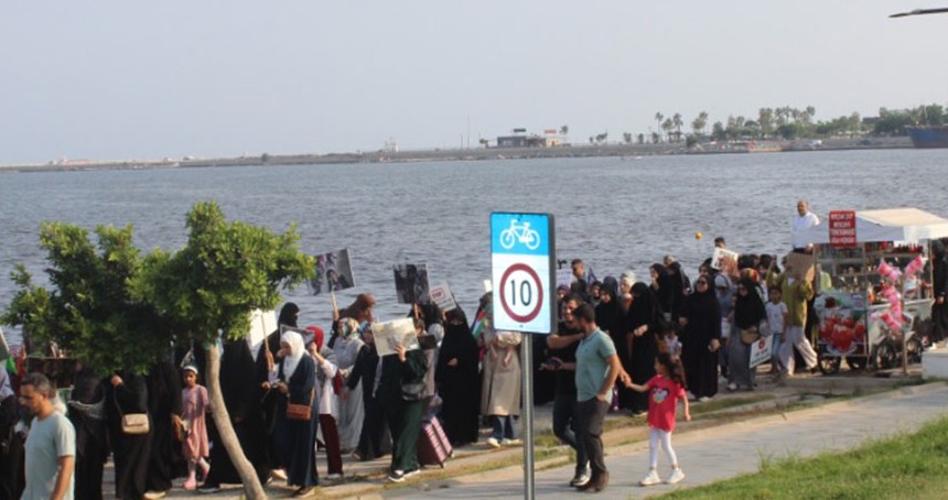 Mersin ayakta: Gazze'deki işgalci zulmü protesto edildi