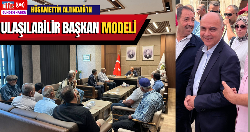 Altındağ'ın “ulaşılabilir başkan” Modeli