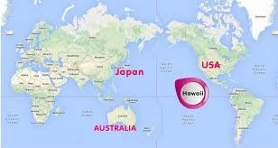 Hawai adası nerede?