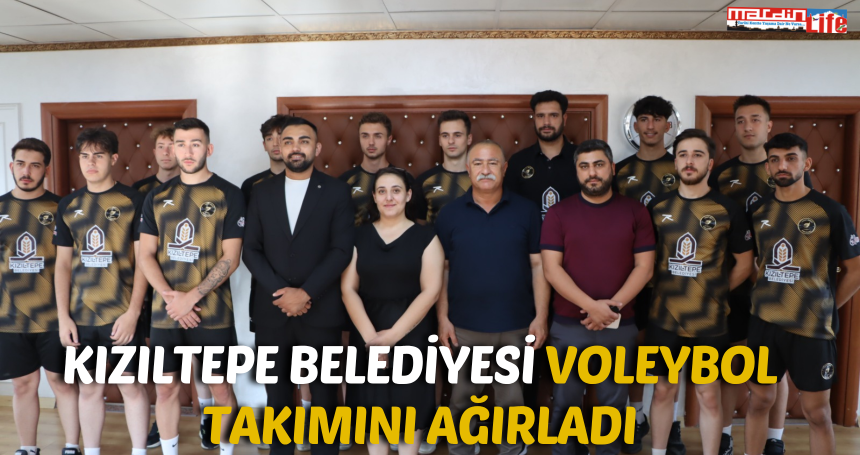 Kızıltepe Belediyesi voleybol takımını ağırladı