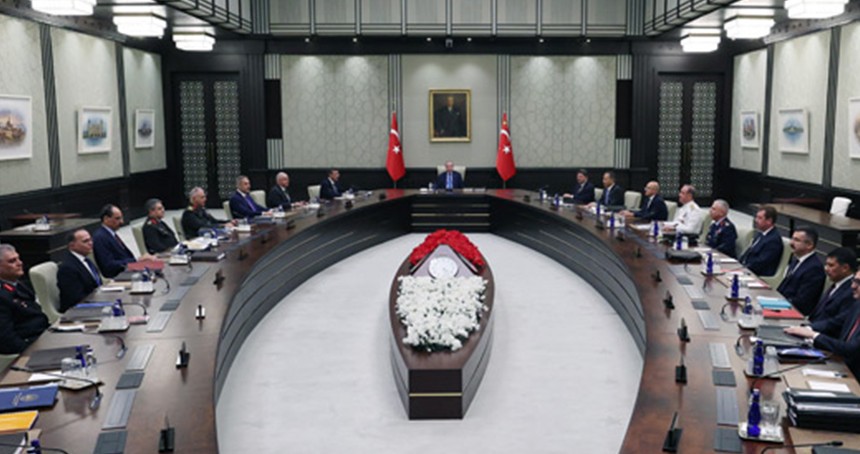 Milli Güvenlik Kurulu toplantısı sona erdi