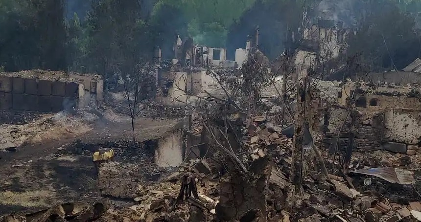 Orman yangınlarında 132 bağımsız birim hasar aldı