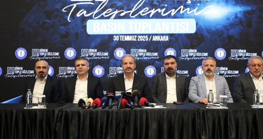 Sağlık-Sen’den 8. Dönem Toplu Sözleşme talepleri: Adil ücret, onurlu yaşam!
