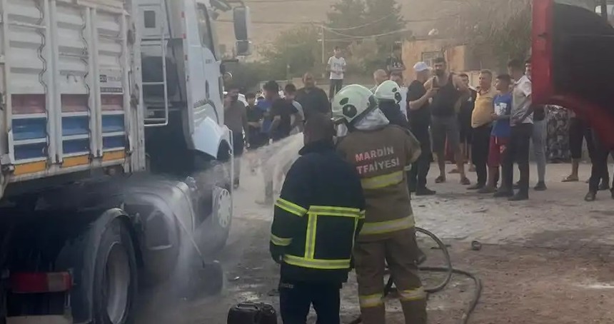 Tır'ın yakıt deposunda meydana gelen patlamada 10 yaşındaki çocuk hayatını kaybetti