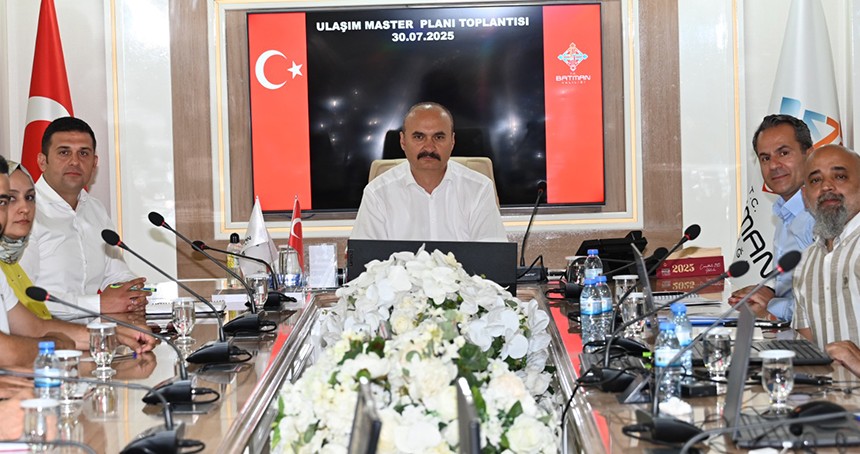 Batman'da "Ulaşım Master Planı" çalışmaları başladı