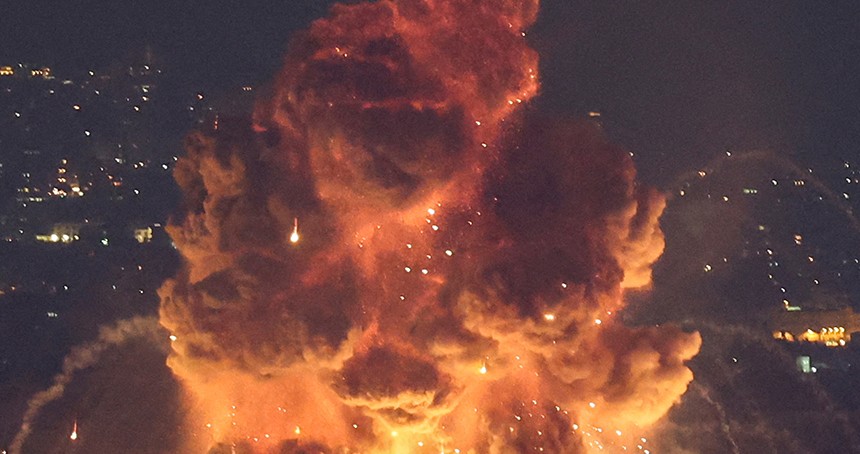 İşgal rejimi Lübnan'ı bombaladı