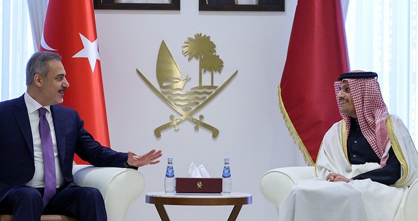 Dışişleri Bakanı Fidan, Al Sani ile görüştü