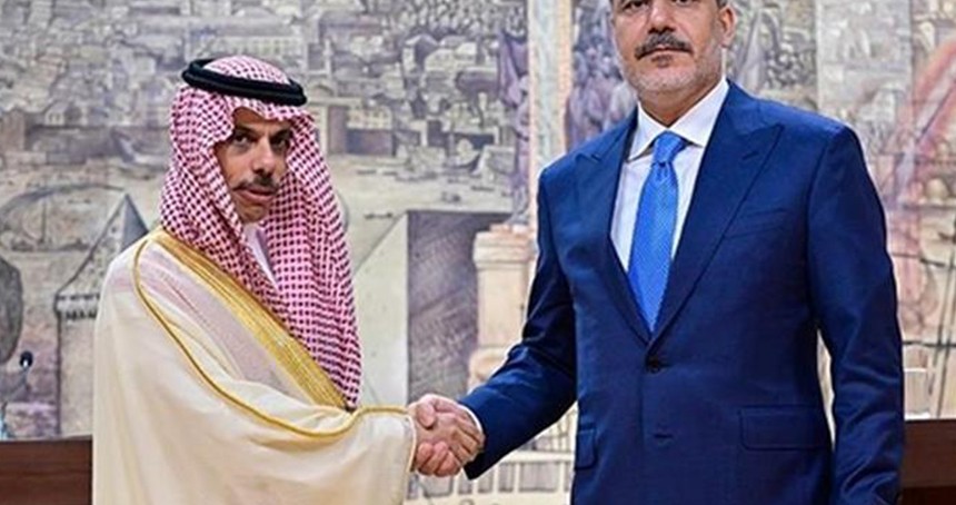 Dşişleri Bakanı Fidan, Suudi mevkidaşı ile görüştü