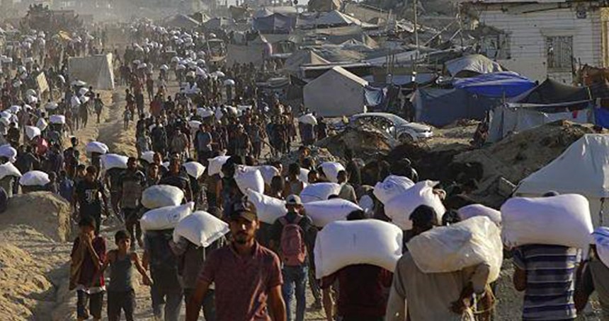 Gazze'de iki ayda 1373 kişi yiyecek ararken katledildi