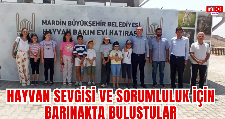 Hayvan Sevgisi ve Sorumluluk İçin Barınakta Buluştular