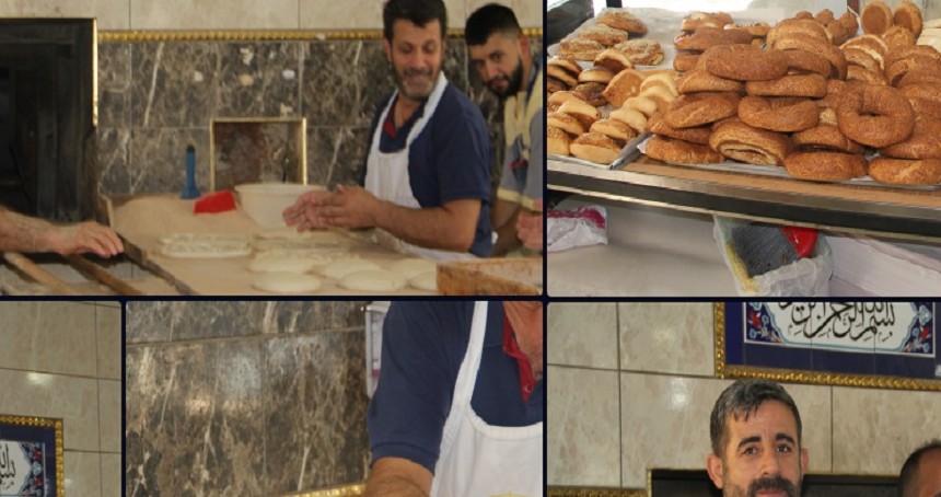 Bingöl'de, kavurucu sıcakta fırıncılar 250 derecelik fırının başında ter döküyor
