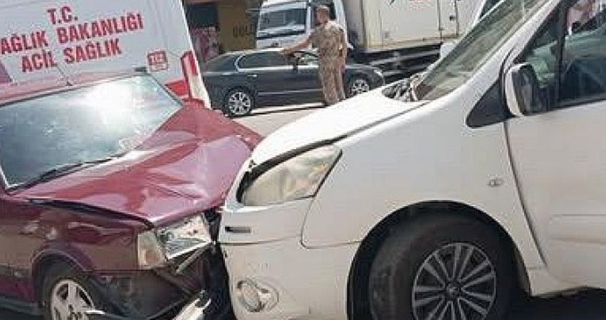 Siirt’te maddi hasarlı trafik kazası: 1 yaralı