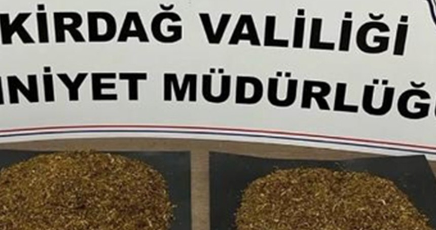 Tekirdağ'da 1 kilogram sentetik uyuşturucu ele geçirildi