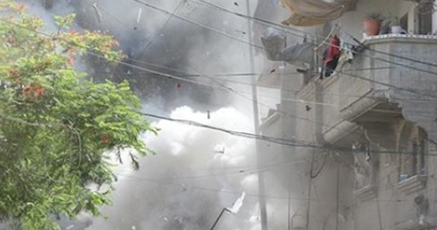 İşgal rejimi Gazze’de Filistin Kızılayı karargahını vurdu