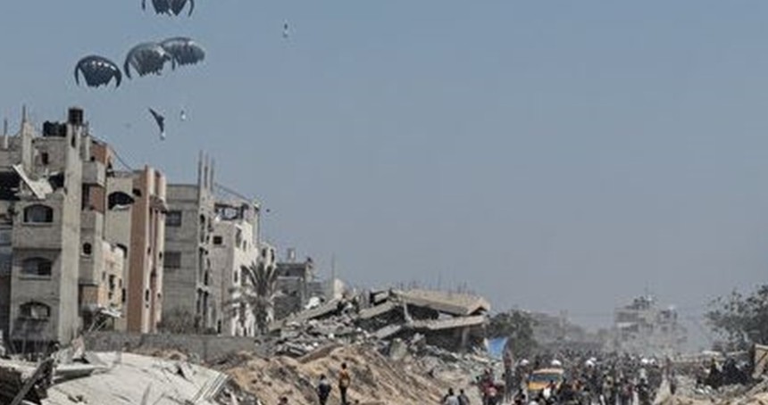 İtalya'dan Gazze'ye havadan yardım kararı