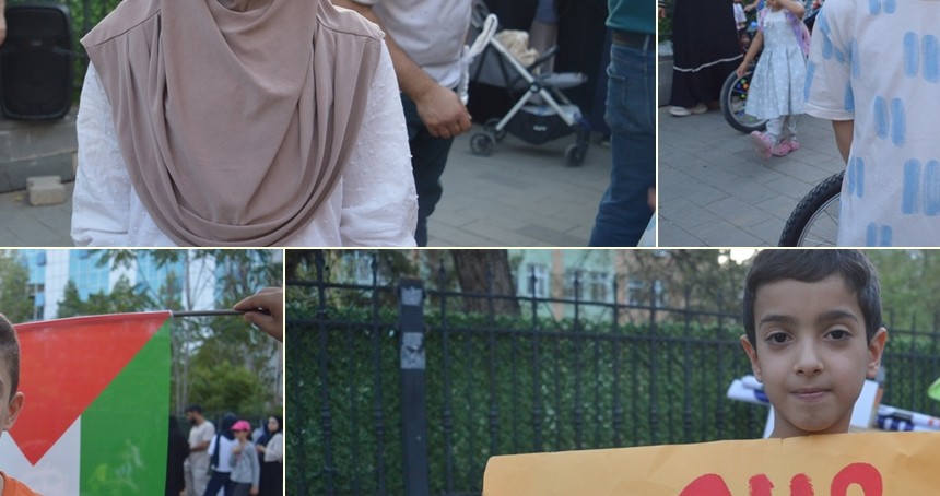 Siirtli çocuklardan vicdanlara çağrı: Gazze'de artık çocuklar ölmesin