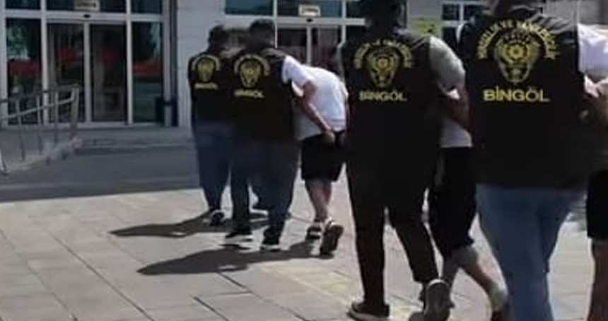 Bingöl'de hırsızlık operasyonu: 10 şüpheli yakalandı