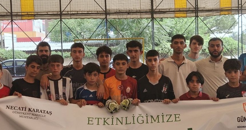 Güneykent Mahallesi'nde “Kardeşlik Turnuvası” başladı: Spor ve değerler bir arada