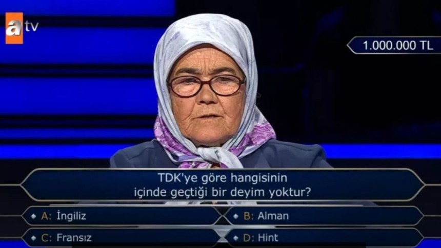Kim Milyoner Olmak İster'e katılan yarışmacı gündem oldu