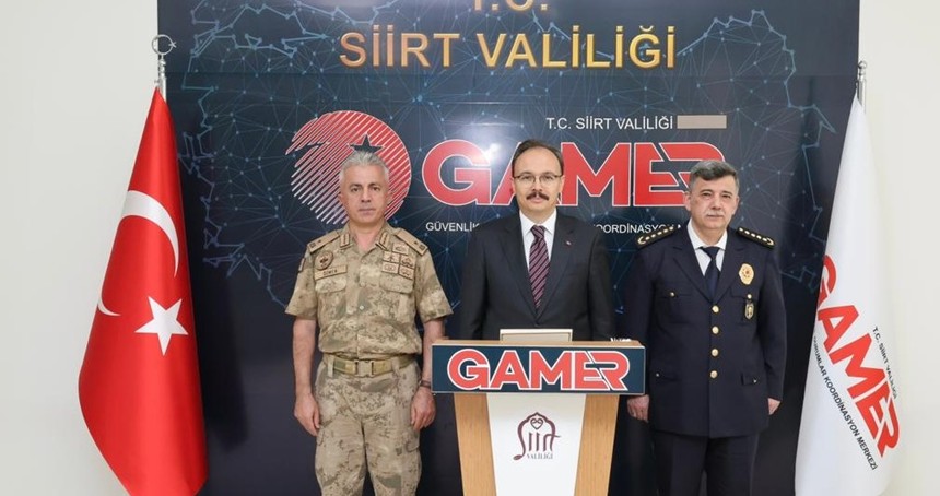 Siirt’te Temmuz ayı asayiş ve güvenlik raporu açıklandı