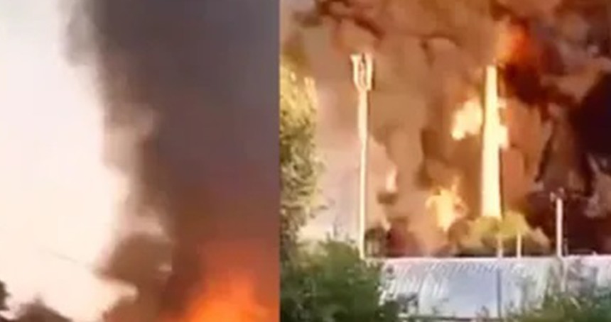 Ukrayna Soçi'de petrol deposunu vurdu!