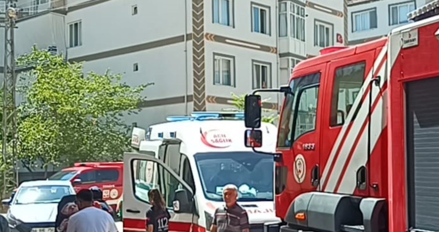 Malatya'da apartman dairesinde yangın