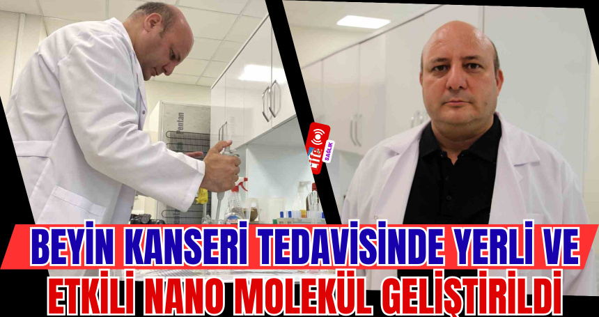 Beyin kanseri tedavisinde yerli ve etkili nano molekül geliştirildi