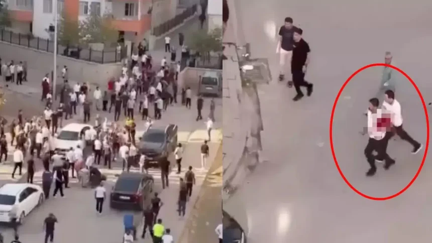 Çocukların kavgasına aileler de karıştı: Ortalık savaş alanına döndü