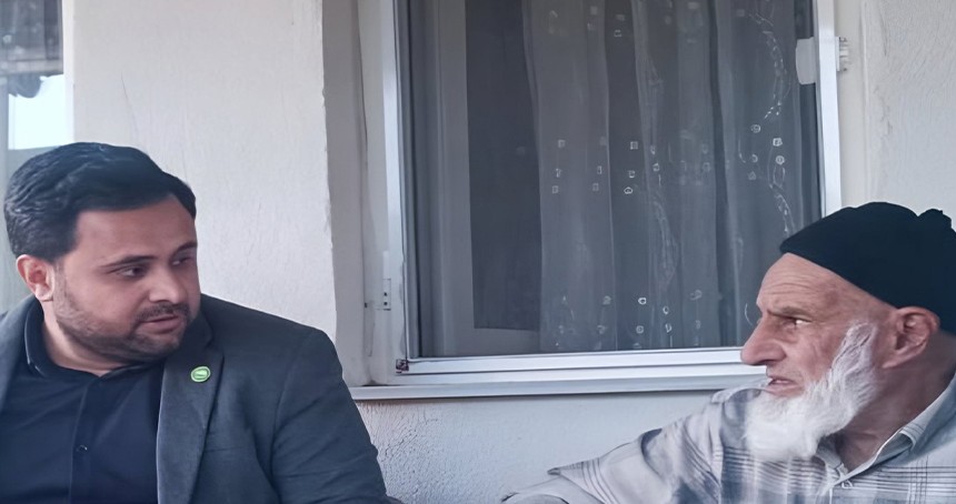 HÜDA PAR Genç İlçe Başkanlığı’ndan Ardıçdibi köyüne ziyaret