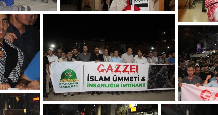Mardin'den Gazzze'deki soykırıma tepki: Sorumluluğunu yerine getirmeyen her devlet ve lider zelil olmaya mahkumdur