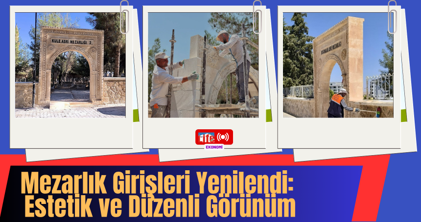Mezarlık Girişleri Yenilendi: Estetik ve Düzenli Görünüm