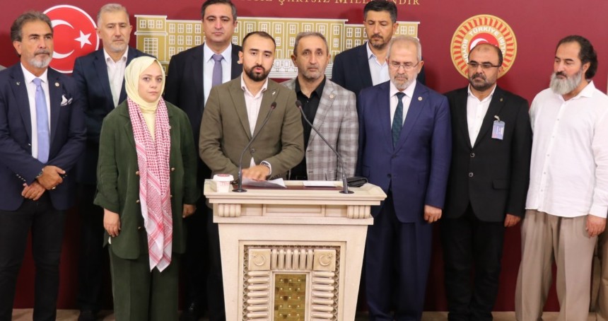 Sivil Toplum Platformlarından TBMM'de çağrı: Anadolu'dan Meclis'e Meclis'ten Gazze'ye İnsani Koridor