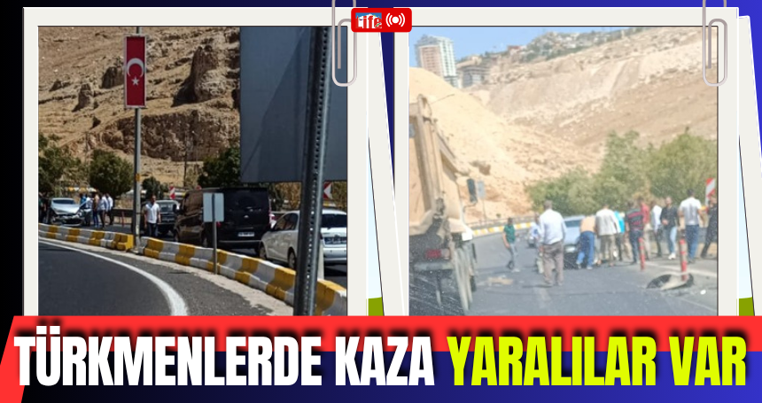 Türkmenlerde kaza, yaralılar var