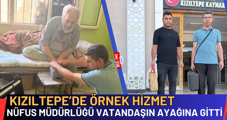 Nüfus Müdürlüğü Vatandaşın Ayağına Gitti
