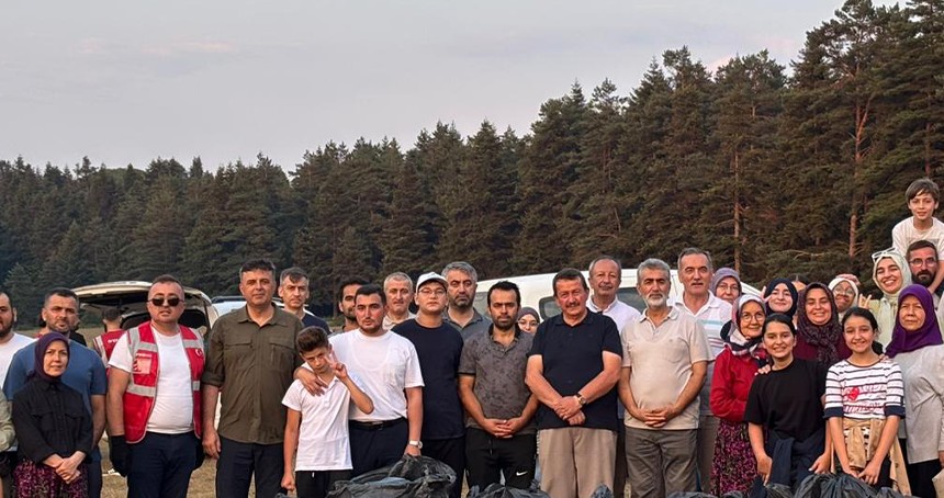 İmam hatiplilerden orman temizliği seferberliği