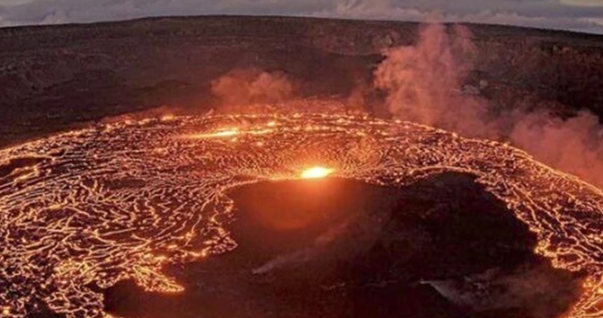  Kilauea Yanardağı yeniden faaliyete geçti